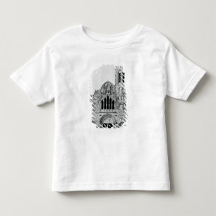 The Facade of La Madeleine de Vezelay Toddler T-Shirt