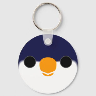 The face of a Blue lorikeet Key Ring