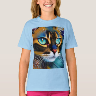 The Face of a cute Lynx point Siamese T-Shirt