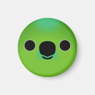 The face of a Finsch's pygmy parrot Magnet