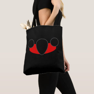 The face of a Palm Cockatoo Tote Bag