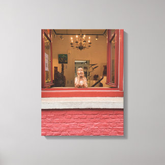 The face of Bruges Canvas Print