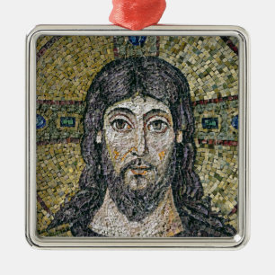 The face of Christ Metal Tree Decoration