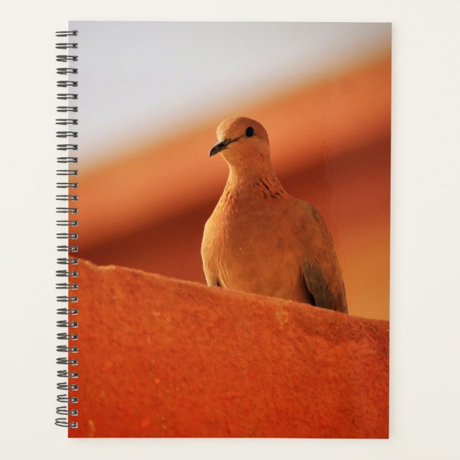 The Face of Determination  Notebook Planner (Front)
