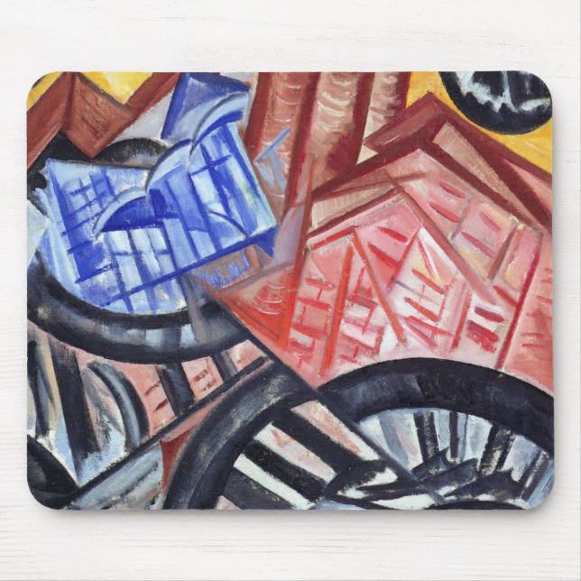 The Factory and the Bridge Mouse Mat (Front)