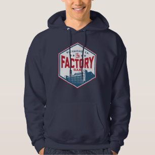 The Factory Bar Colour Shield Hoodie
