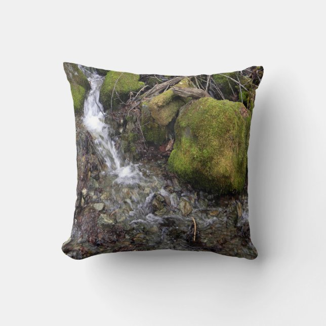 The Fae's waterfall.... Cushion (Front)