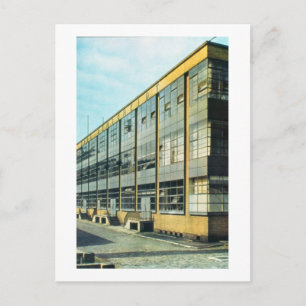 The Fagus Shoe Factory, designed by Walter Gropius Postcard