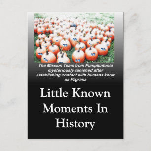 The Failed Mission of Pumpkingtonians Postcard