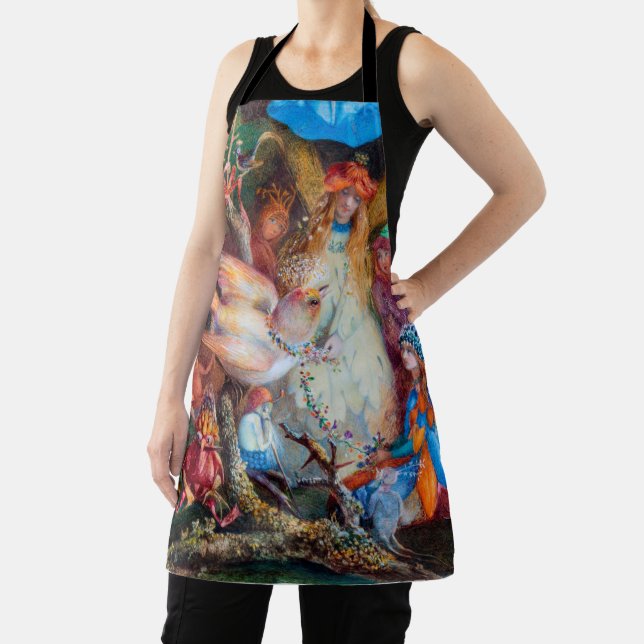 The Fairies' Favourite, John Anster Fitzgerald Apron (Insitu)