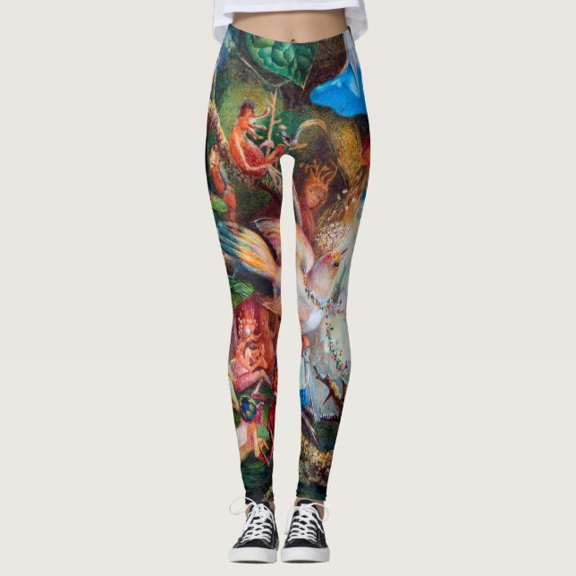 The Fairies' Favourite, John Anster Fitzgerald Leggings (Front)