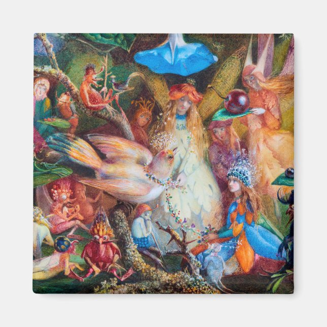 The Fairies' Favourite, John Anster Fitzgerald Magnet (Front)