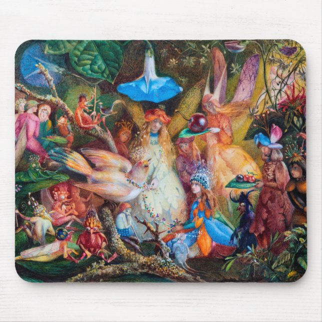 The Fairies' Favourite, John Anster Fitzgerald Mouse Mat (Front)