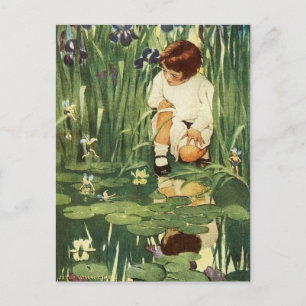 The Fairies Picnic Postcard