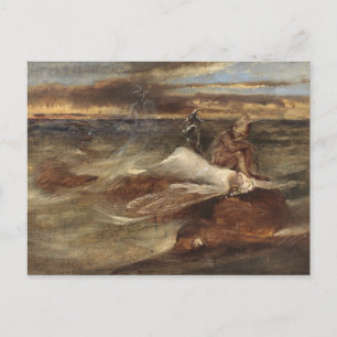 The Fairy and the Sea Serpent Postcard