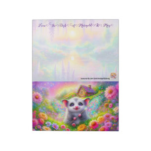 The Fairy Collection: Opossum Notepad
