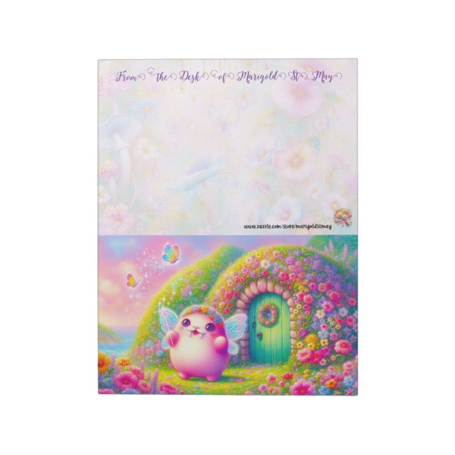 The Fairy Collection: Walrus Notepad (Rotated)