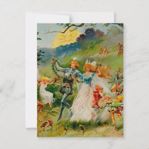 “The Fairy Dance” by ES Hardy Postcard