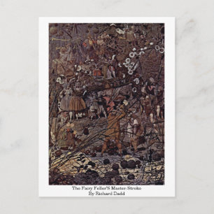 The Fairy Feller'S Master-Stroke By Richard Dadd Postcard