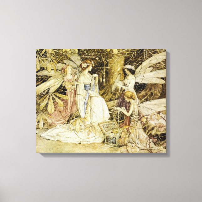 “The Fairy Jewels” Canvas Print (Front)