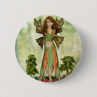 The Fairy of Nature 6 Cm Round Badge