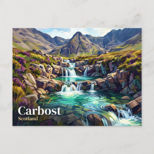 The Fairy Pools Scotland Postcard