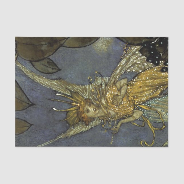 “The Fairy Queen” by Edmund Dulac Tissue Paper (Front)