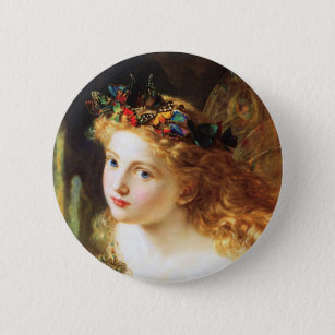 The Fairy Queen - Sophie Anderson 6 Cm Round Badge