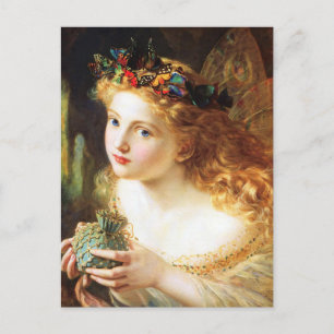 The Fairy Queen - Sophie Anderson Postcard