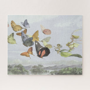 The Fairy Queen's carriage, illustration from 'In Jigsaw Puzzle