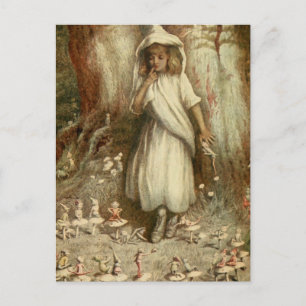 “The Fairy Ring” by Beatrice Goldsmith Postcard