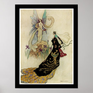 The Fairy There Welcomed Her Majesty Poster
