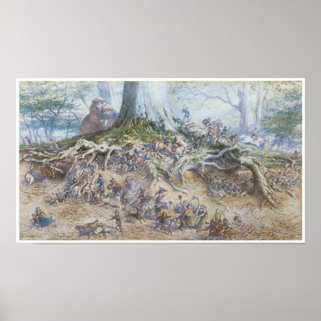 The Fairy Tree, Richard Doyle Poster (Front)