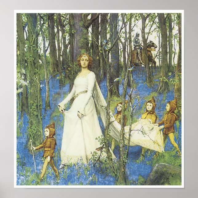 The Fairy Woods, 1903 Poster (Front)