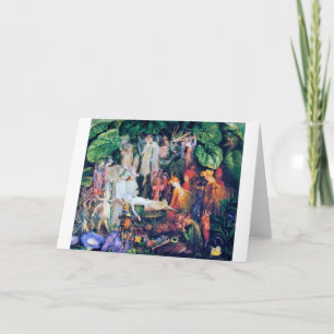 The Fairy's Funeral, John Anster Fitzgerald Card