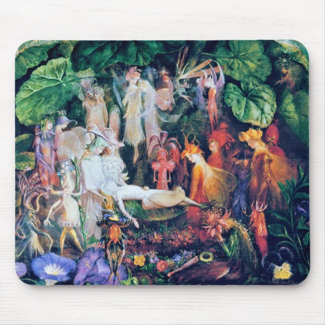 The Fairy's Funeral, John Anster Fitzgerald Mouse Mat (Front)