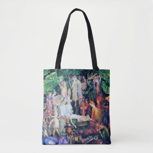The Fairy's Funeral, John Anster Fitzgerald Tote Bag (Front)