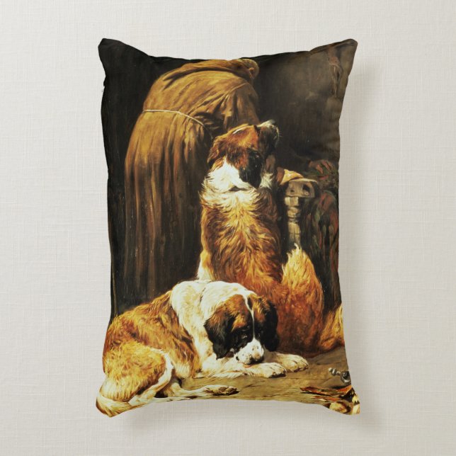 The Faith of St. Bernard Decorative Cushion (Front(Vertical))