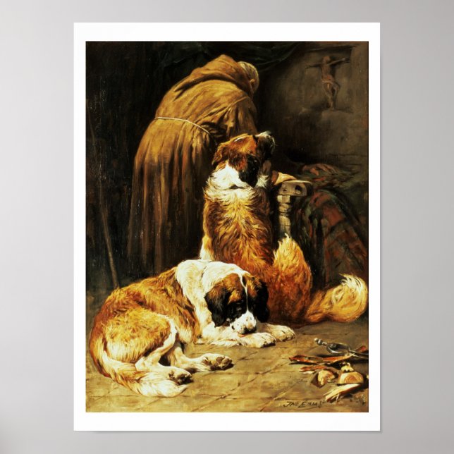 The Faith of St. Bernard Poster (Front)