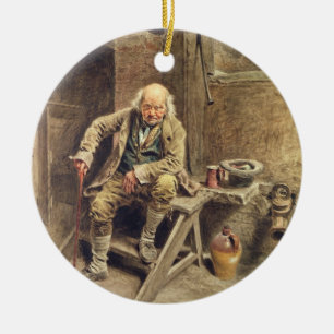 The Faithful Old Servant Ceramic Tree Decoration