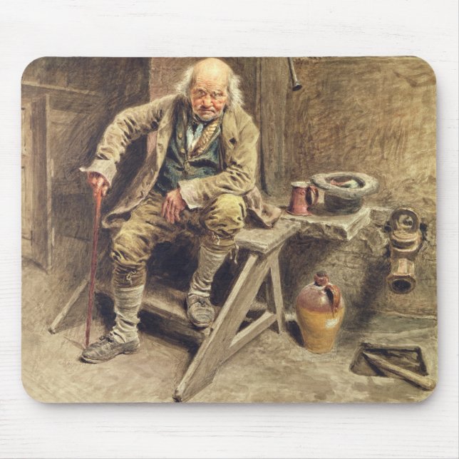 The Faithful Old Servant Mouse Mat (Front)