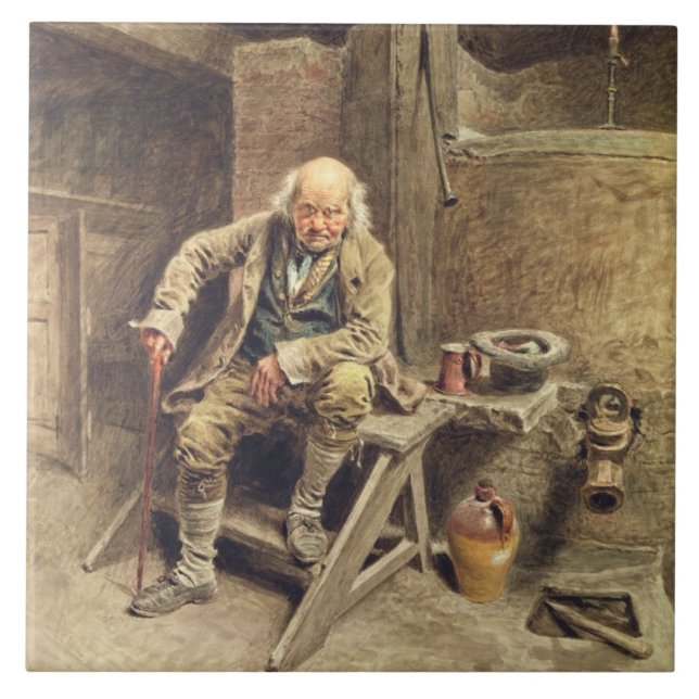 The Faithful Old Servant Tile (Front)