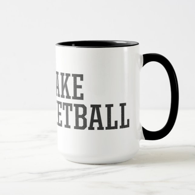 The Fake Basketball Mug (Right)