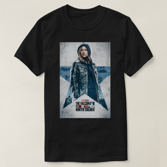 The Falcon and The Winter Soldier Sharon Carter Po T-Shirt (Design Front)