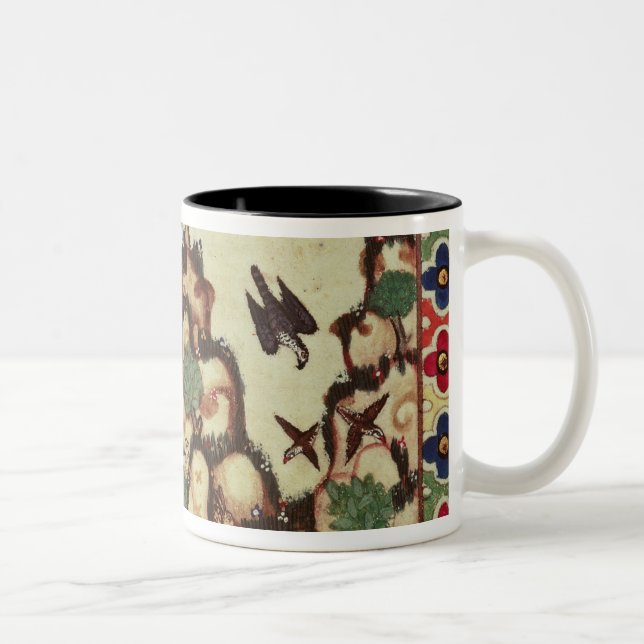 The Falcon Hunt, from the manuscript Two-Tone Coffee Mug (Right)