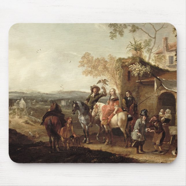 The Falconers Mouse Mat (Front)