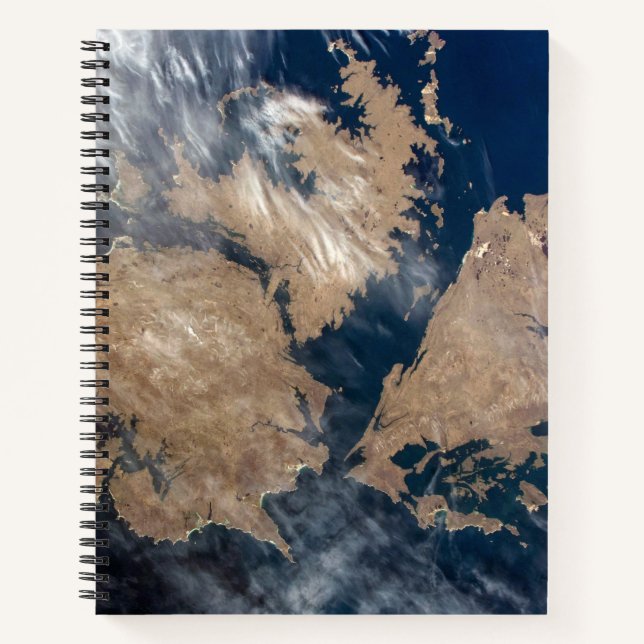 The Falkland Islands (Islas Malvinas). Notebook (Front)