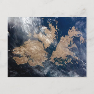 The Falkland Islands (Islas Malvinas). Postcard