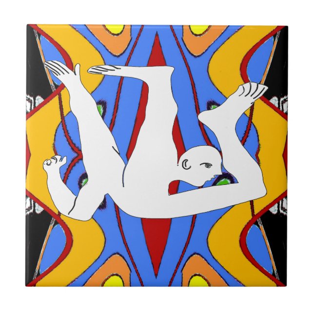 The Fall, Abstract, Dutch Look, Personalise Tile (Front)