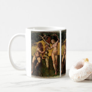 The Fall - Adam and Eve by Raphael Sanzio Coffee Mug